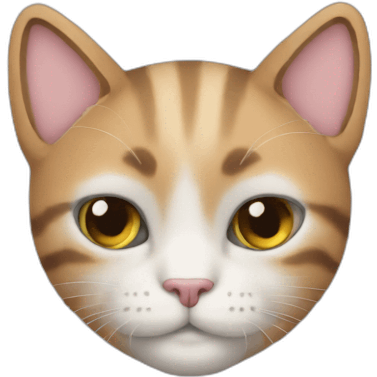 Tibo in shape avec un chat dans ses bras emoji