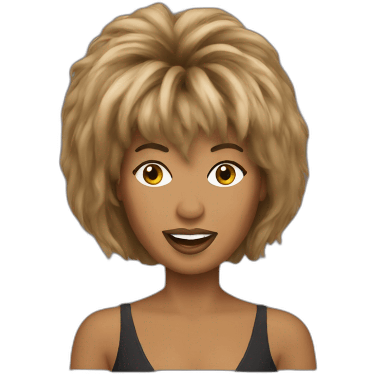 Tina Turner emoji