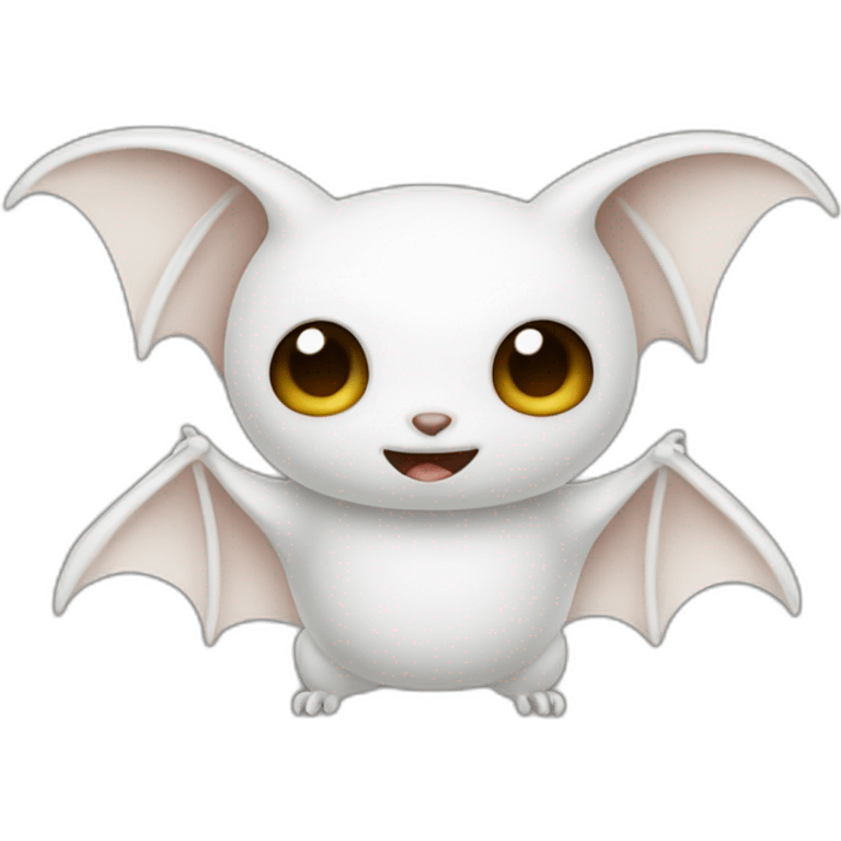 White bat emoji