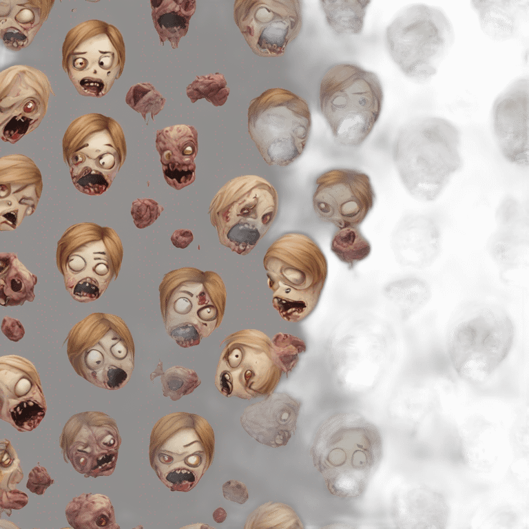 Emma Stone Zombie emoji