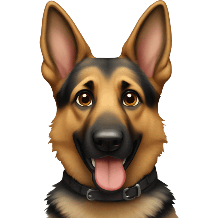 German shepherd  emoji