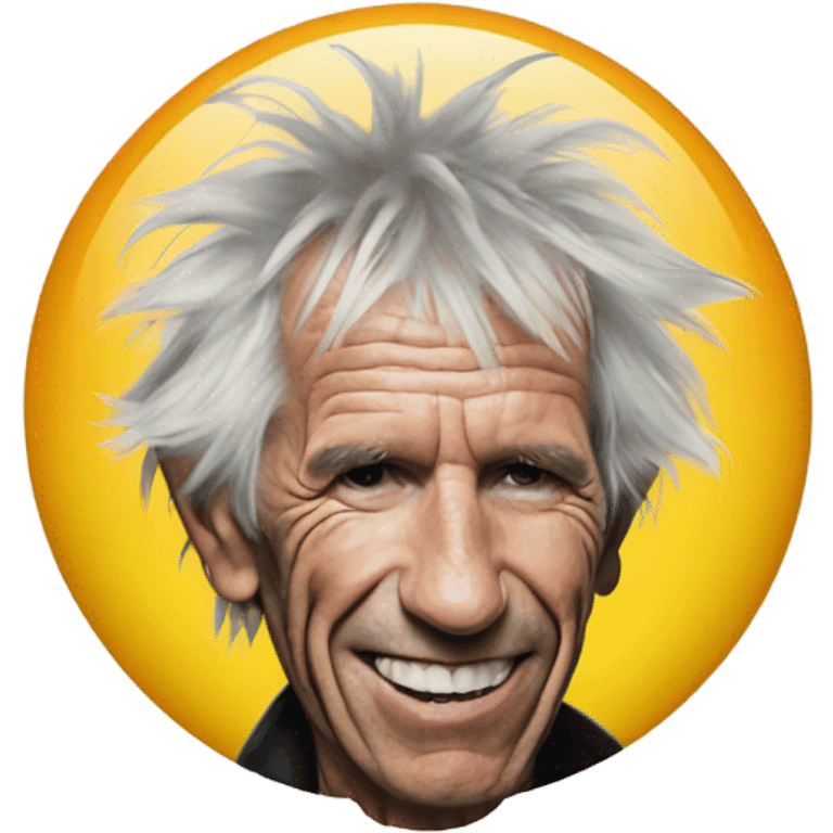 Keith richards smiley emoji