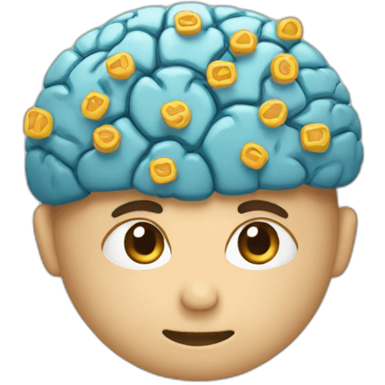 busy brain emoji