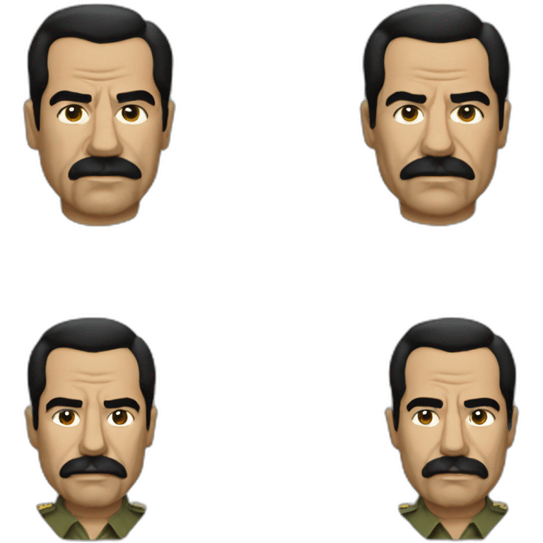 Saddam Hussein emoji