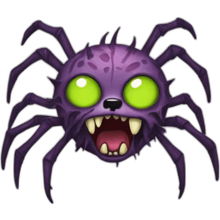 zombie spider cat emoji