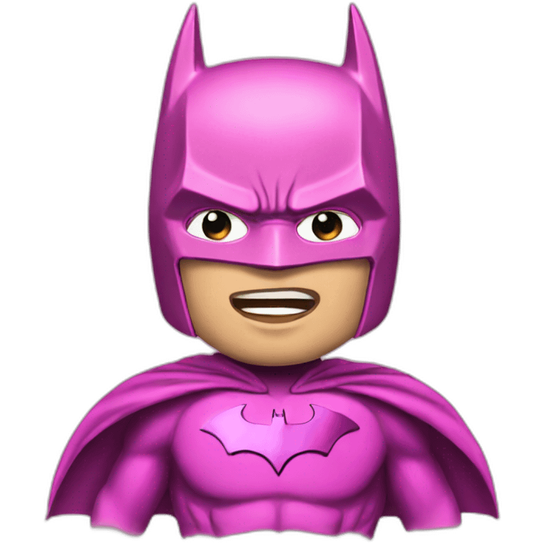 Batman pink emoji