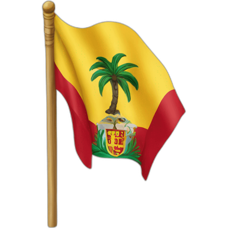 The flag of Sicily  emoji