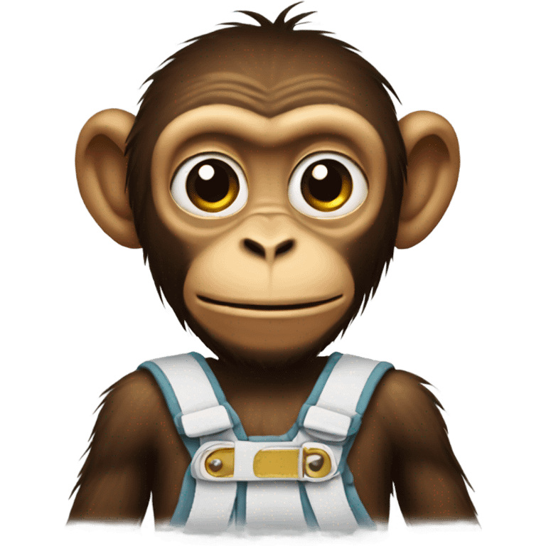 monkey doing griddy emoji