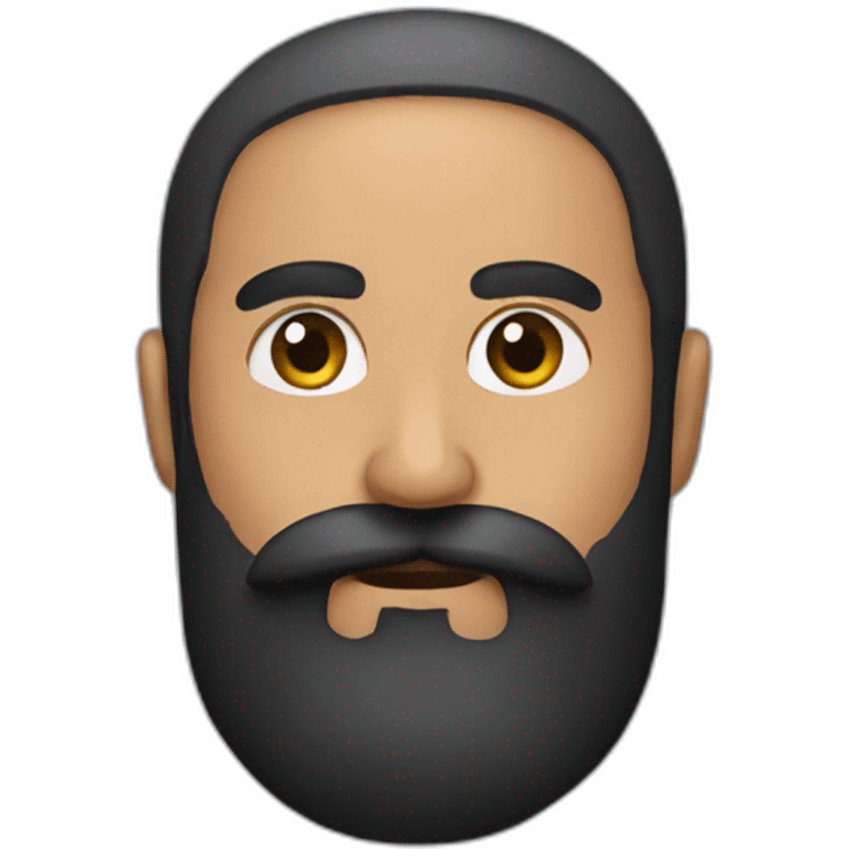 black beard emoji