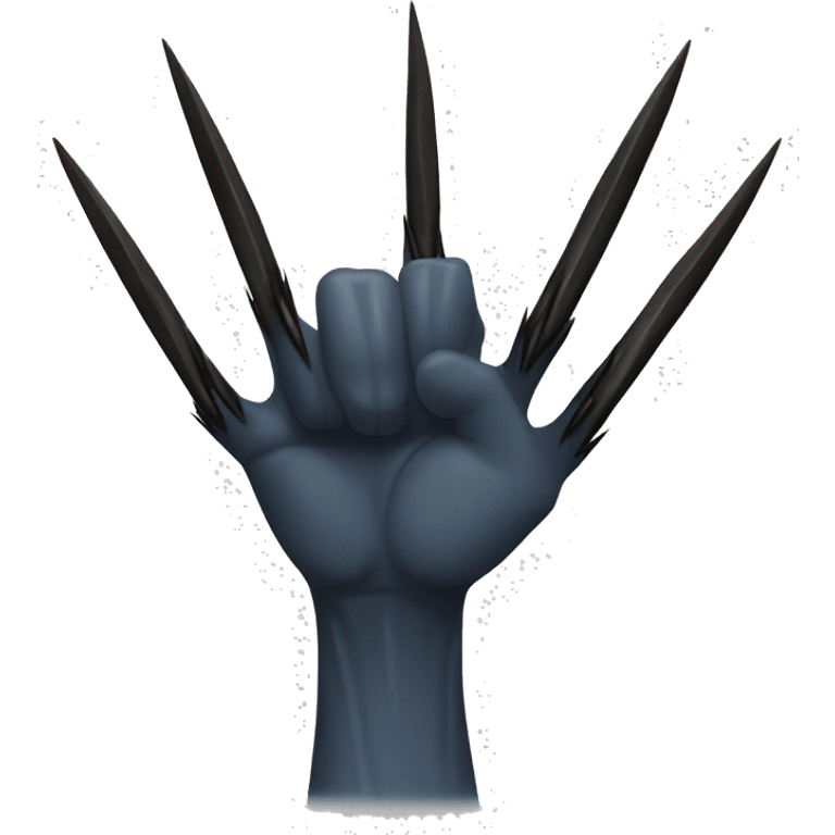 Wolverine claws emoji