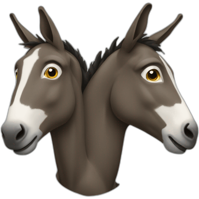 two-headed-donkey emoji