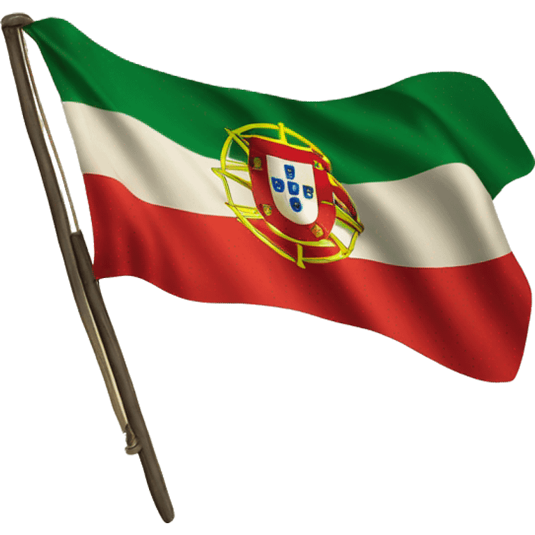 Flag of Portugal used until 1910 emoji