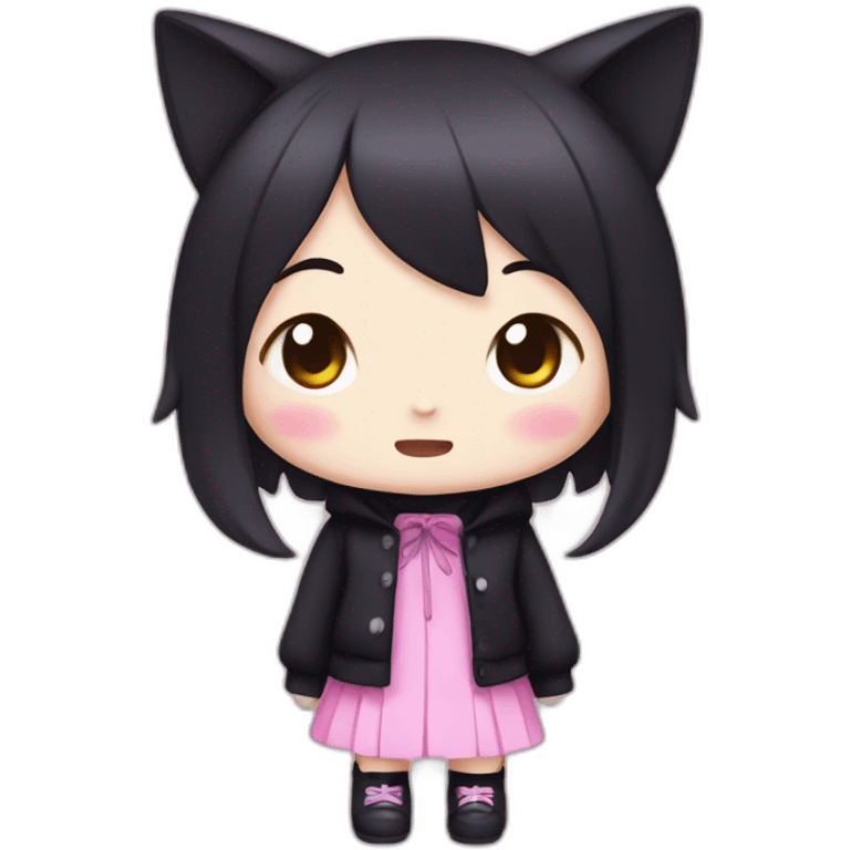 Kuromi Sanrio emoji