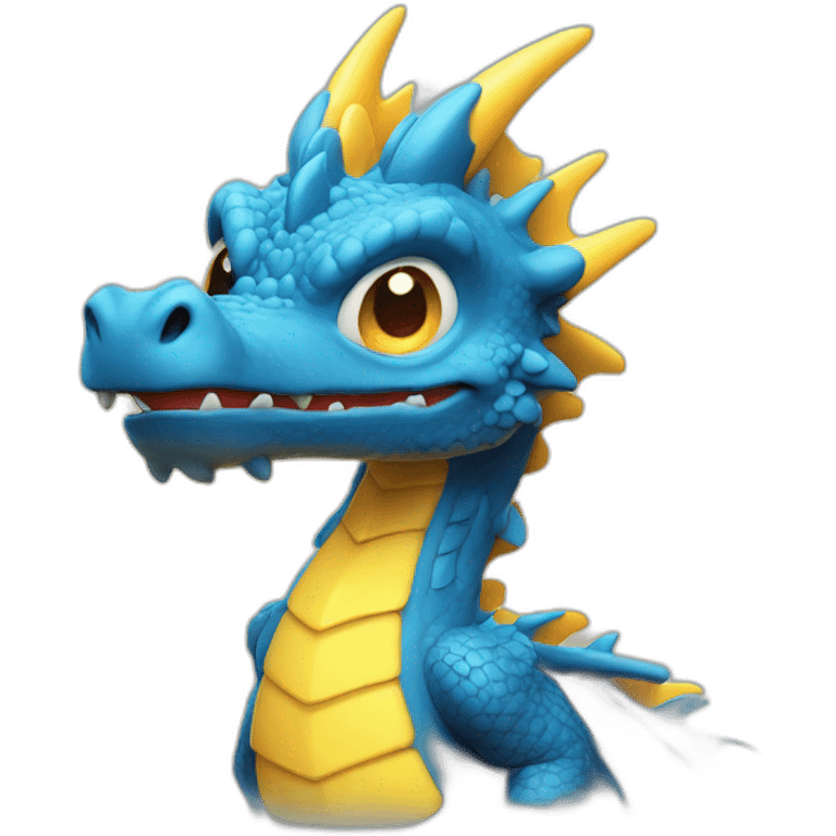 disney-style-blue-dragon-with-yellow-eyes-breathing-fire emoji