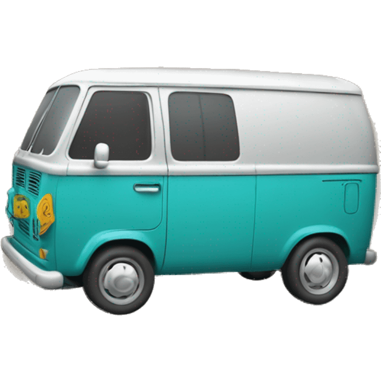 Card-craft Scooby Doo’s mystery van emoji