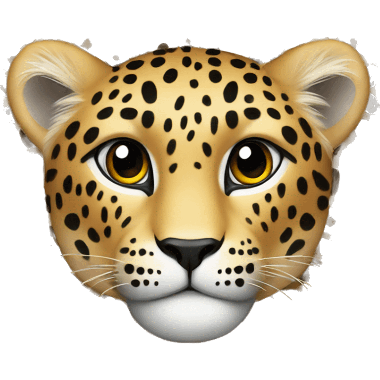 Leopard print emoji