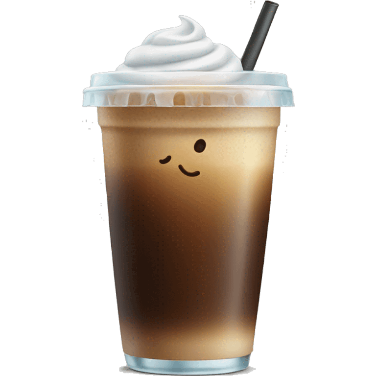 Ice coffe emoji