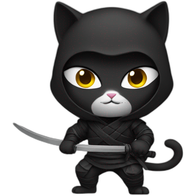 cat ninja emoji