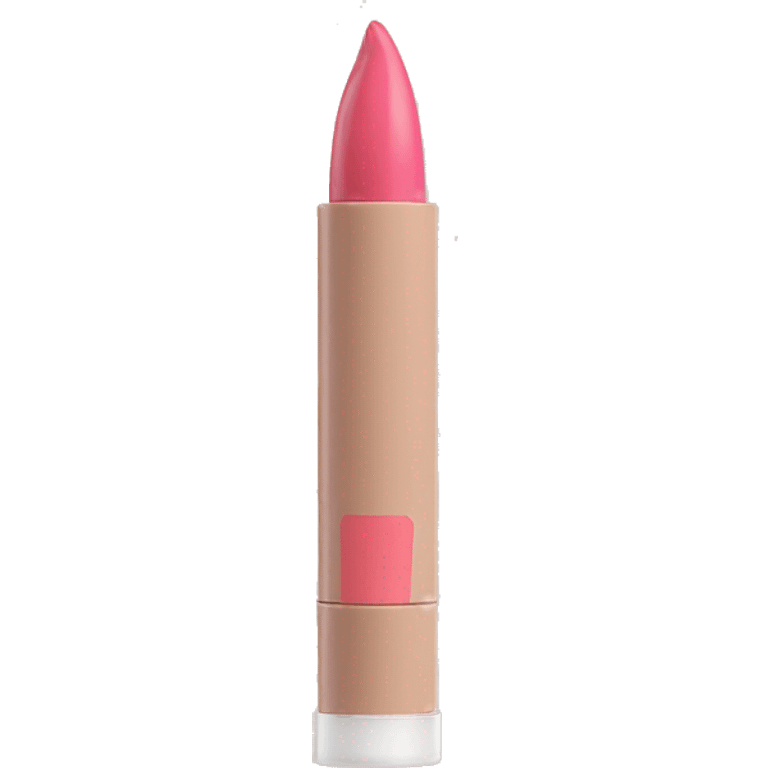 Lip tint in beige shade name in pink letters KLEPACH PRO emoji