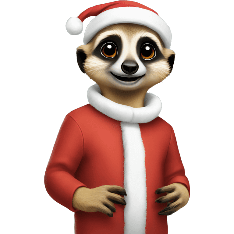 Meerkat christmas emoji