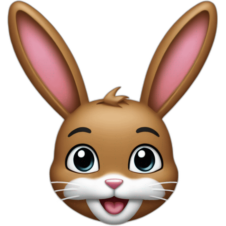 The Playboy bunny is very epathetic and hype. emoji