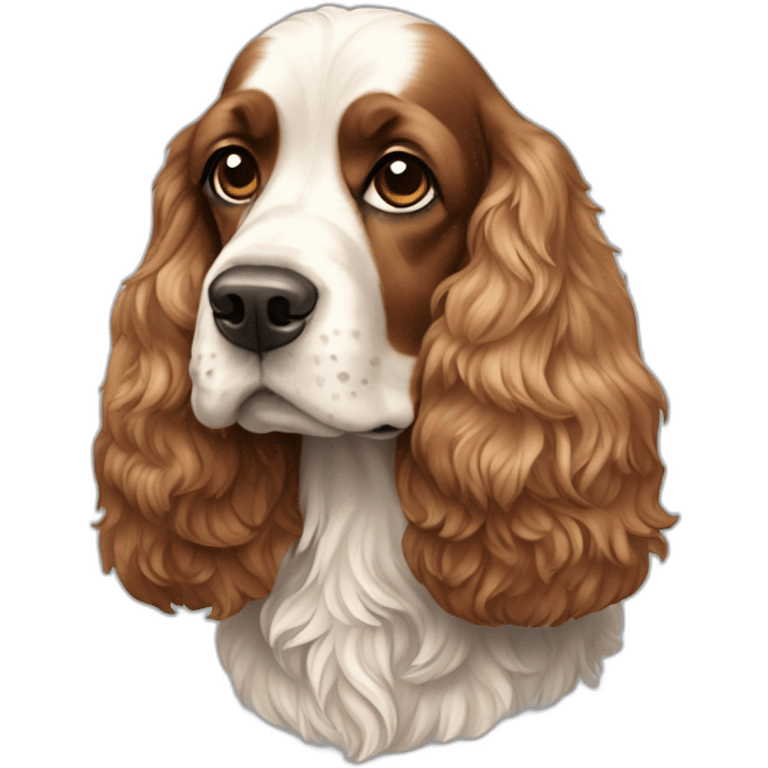 Dog-english-cocker-spaniel-full-body emoji