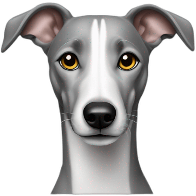 Whippet grey emoji