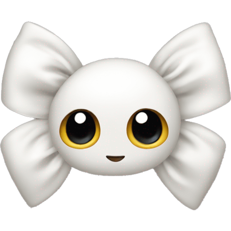 White bows emoji