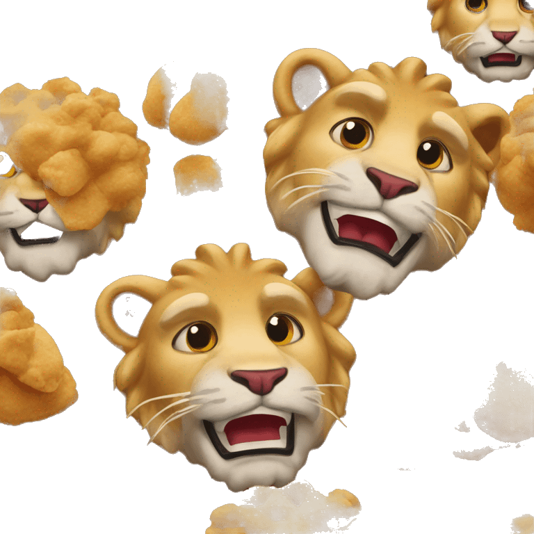 kentucky fried lions emoji