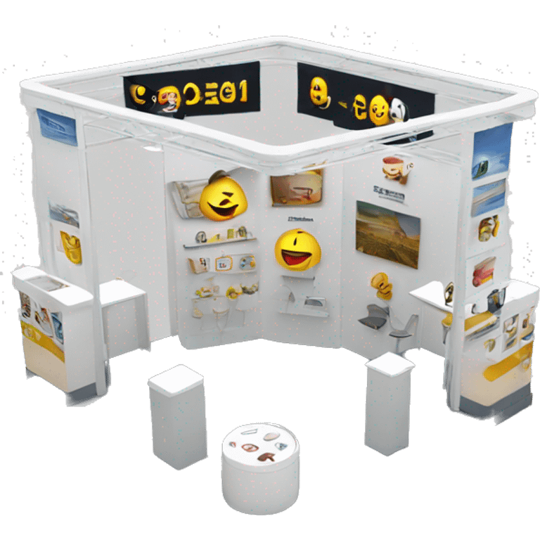 professional exhibition stand emoji