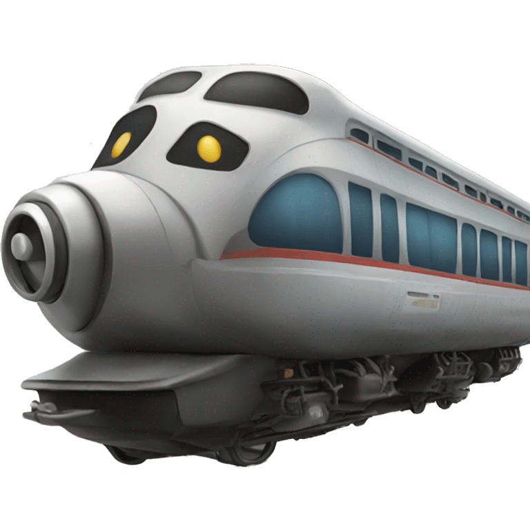 flying train emoji