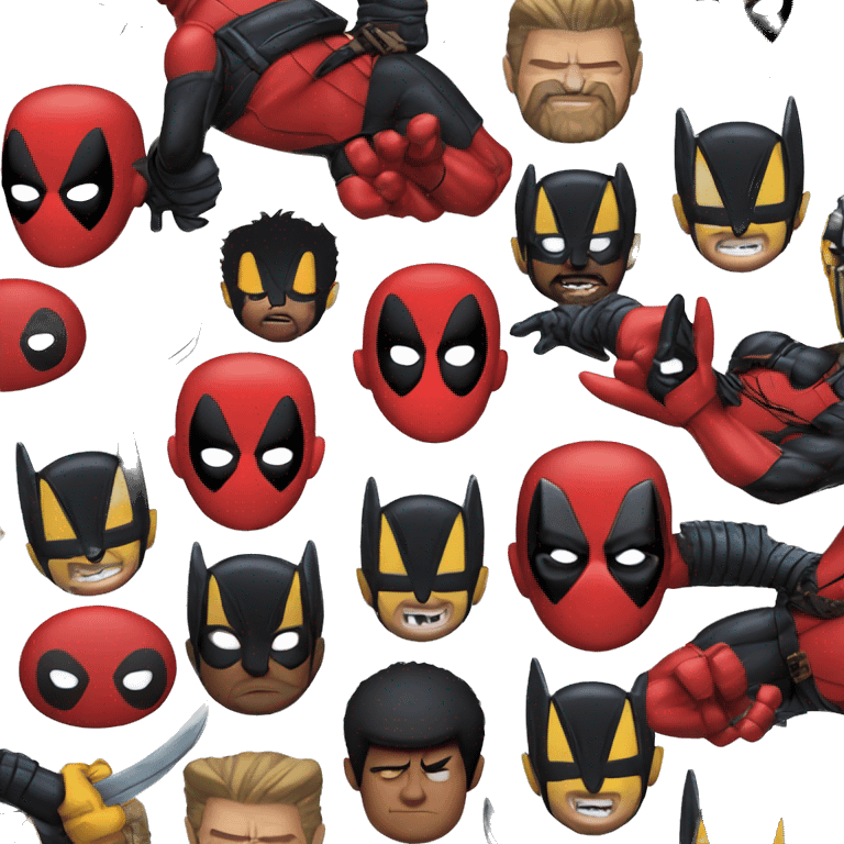 deadpool and wolverine  emoji