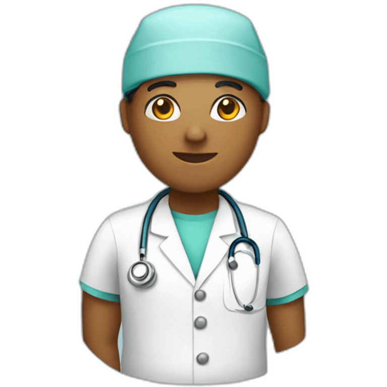 Doctor in scrub hat emoji