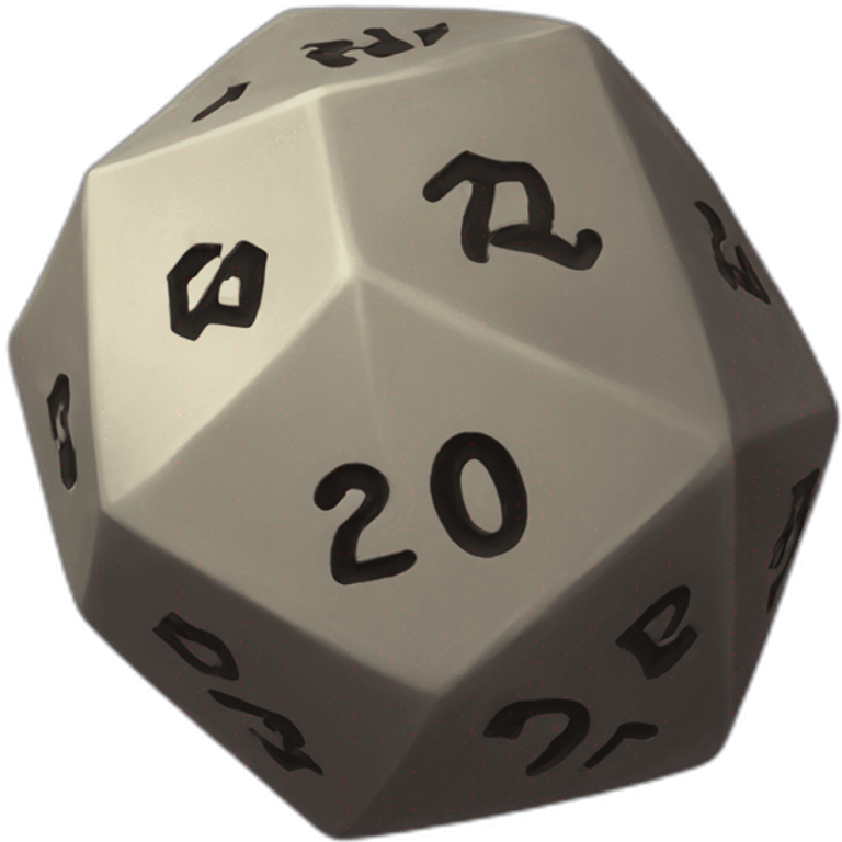 D20 emoji