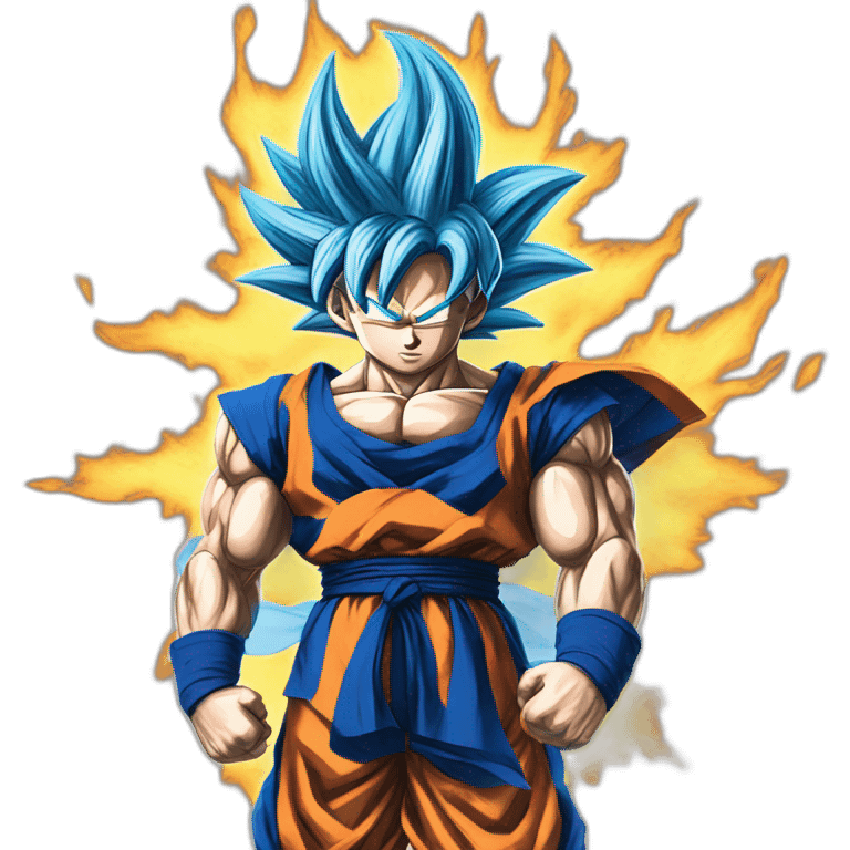  Goku ssblue emoji