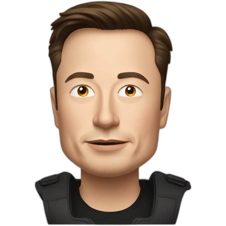 Elon Musk tesla emoji