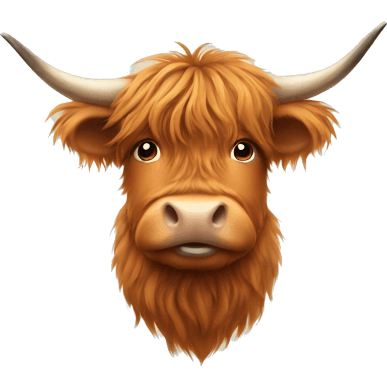 Highland cow emoji