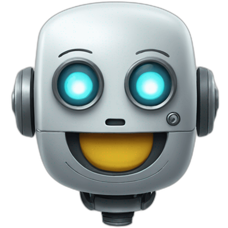 happy robot emoji