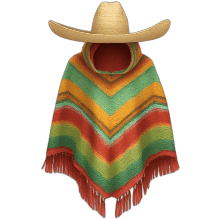 mexican poncho emoji