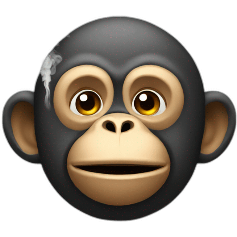 monkey smoke emoji