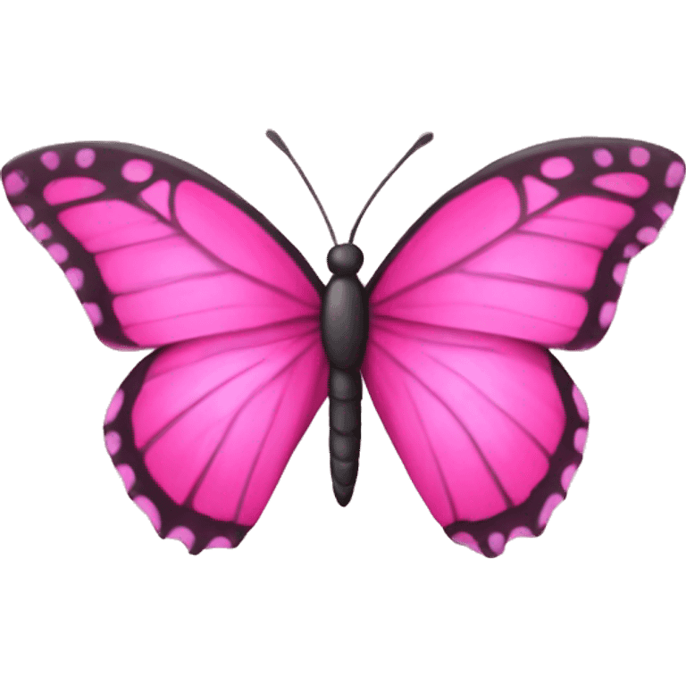 Rosado mariposas  emoji