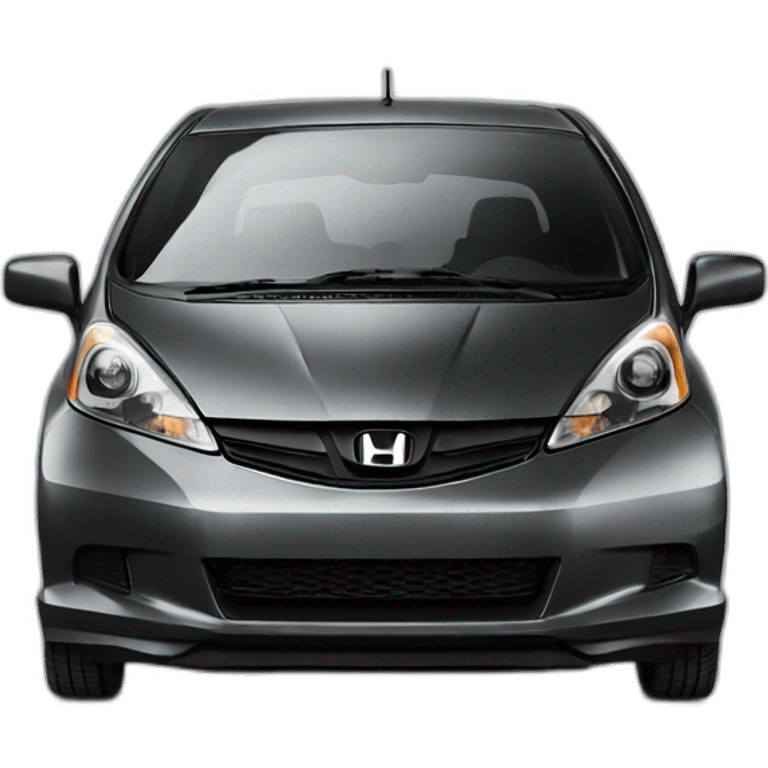 one honda fit black emoji