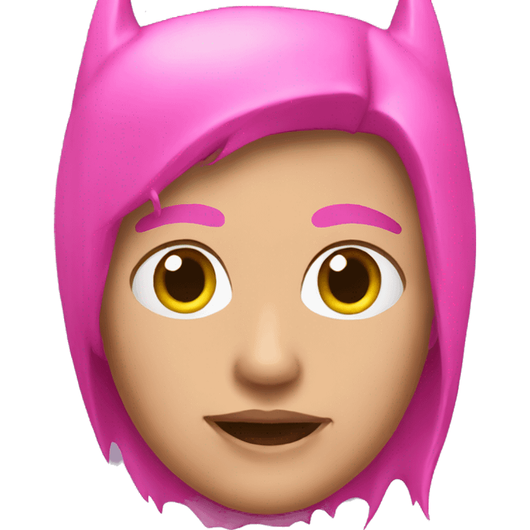 Batman pink emoji