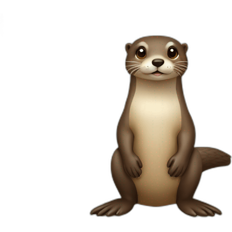 loutre sur tortu emoji