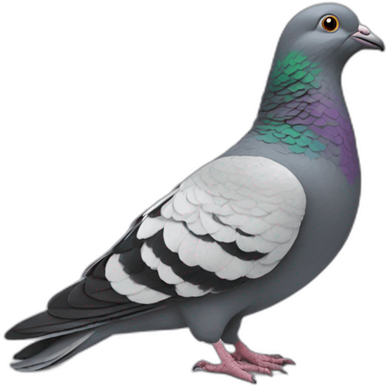 Pigeon-coeur emoji