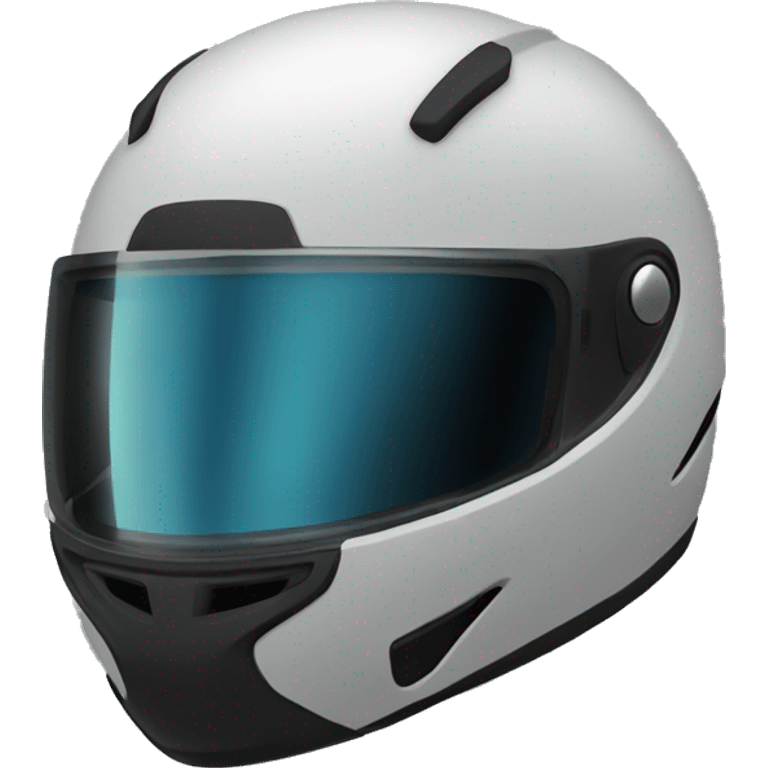 Motorcycle helmet emoji