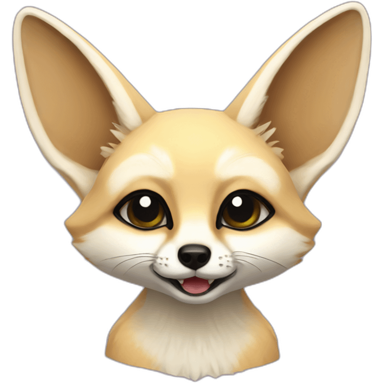 Fennec Fox DJ emoji