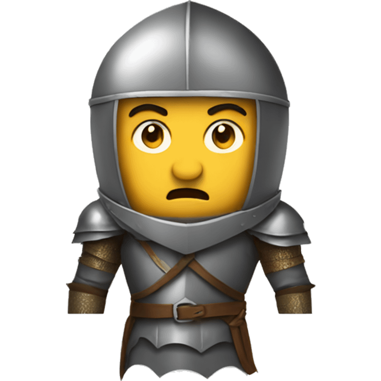 Scared Knight emoji