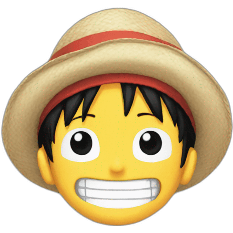 Luffy one piece  emoji