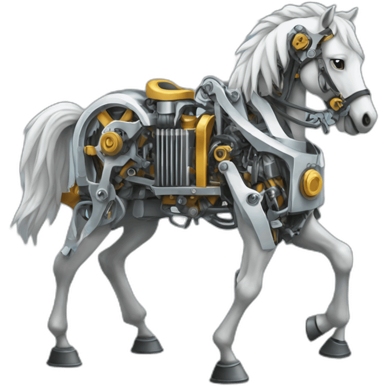 Mechanical Engineering horse emoji